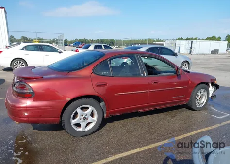 2002 Pontiac Grand Prix Se из США, поврежденный, VIN 1G2WK52J42F251888